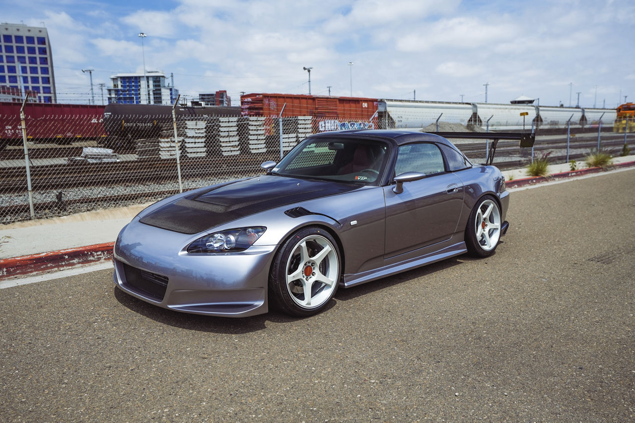 2008 Honda S2000 - Motegi MR159 BATTLE V - White | Motegi Wheels